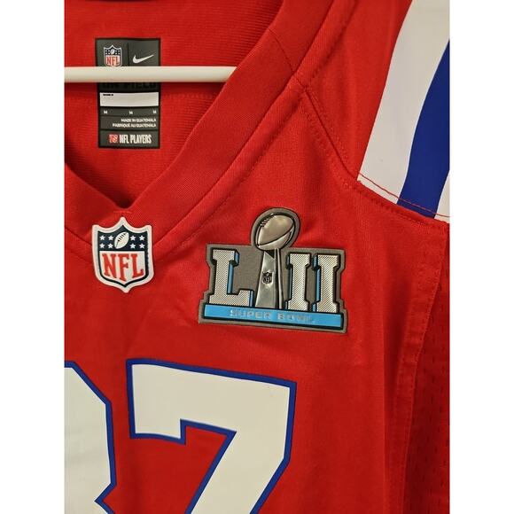 Nike NFL On Field Womens M Jersey New England Patriots #87 Rob Gronkowski SB LII - Picture 3 of 9